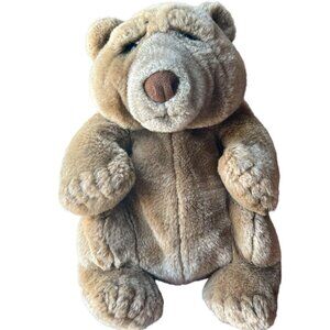 Lou Rankin Friends Brown Bear Plush Hand Puppet 11 Inch By Applause